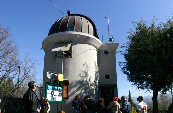 Osservazione di Marte e Giove all’osservatorio del Righi