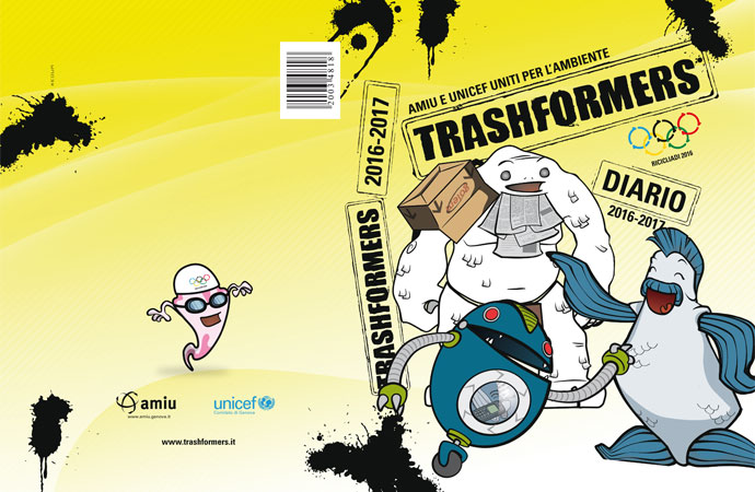 E’ in distribuzione la nuova edizione del “Diario Trashformers”