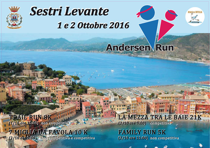 1 e 2 ottobre Andersen Run: la mezza tra le baie